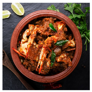 Crab curry